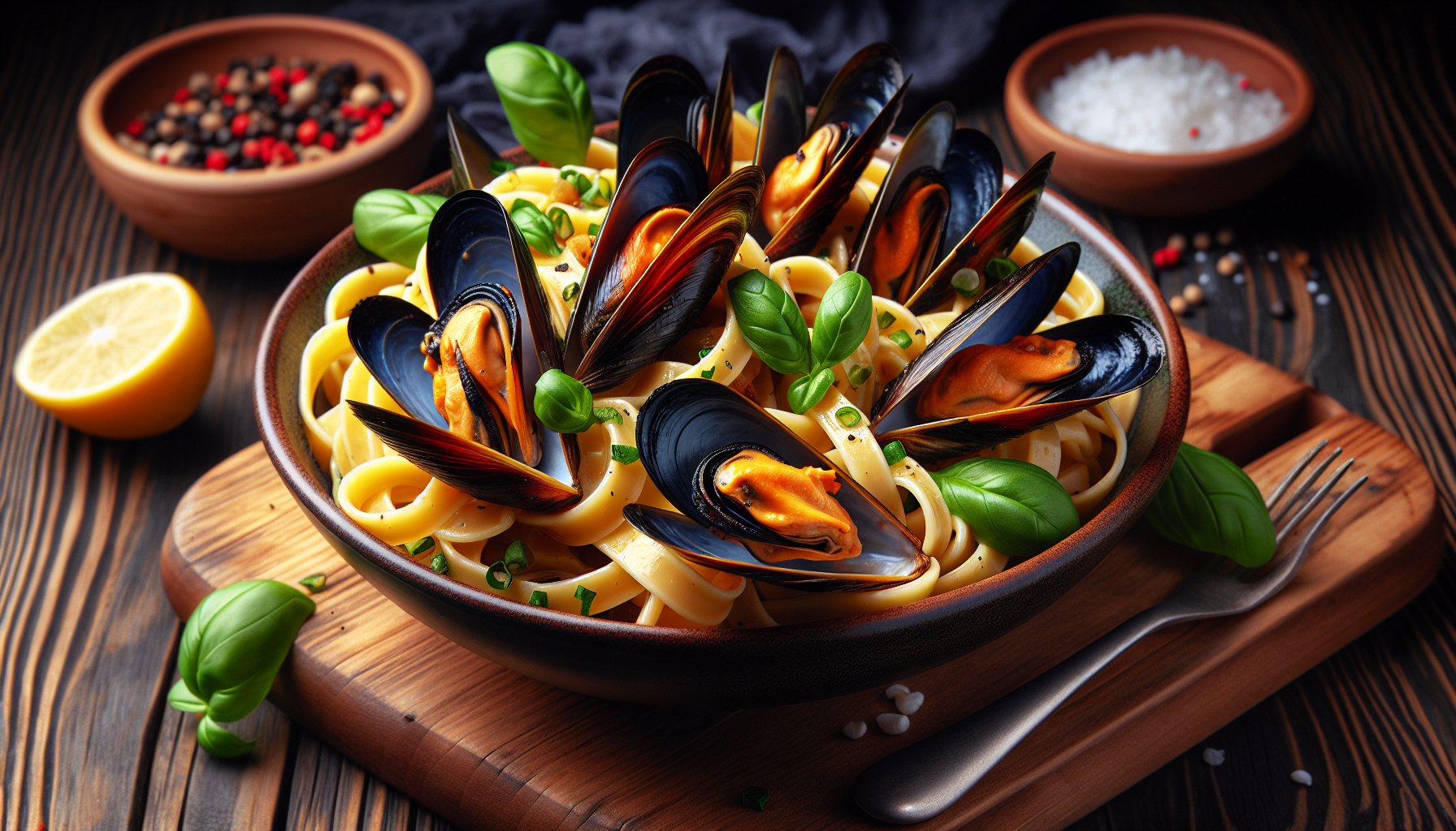 Pasta con cozze